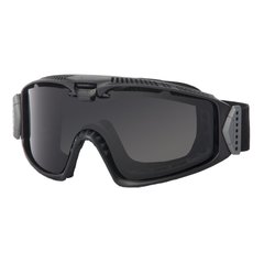 Балістичні, тактичні окуляри ESS Influx AVS з лінзами: Прозора/Smoke Gray. Колір оправ: Чорний., ESS-EE7018-09 фото