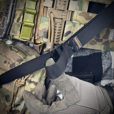 Ремень трехточечный оружейный RAGNAROK Hel Gen.II QD, Black HEL-G2-QD-B фото Orkov.net