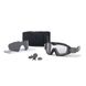 Балістичні окуляри-маска ESS Pivot Ops Core із лінзами: Прозора/Smoke Gray. Колір оправи: Чорний. ESS-EE7018-18 фото 3