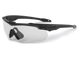 Комплект баллистических, тактических очков ESS Crossblade 2шт с линзами: Прозрачная/Smoke Gray. Цвет оправы: Черный. ESS-EE9032-03 фото 2