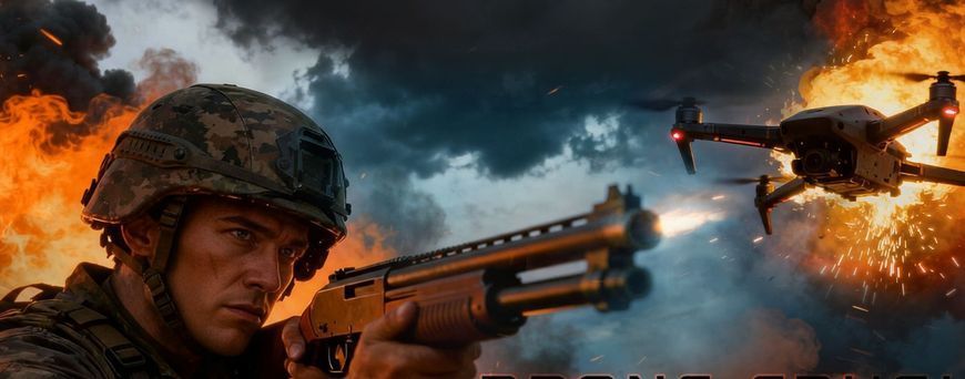 Антидроновий тренажер у віртуальній реальності від ORKOV.NET. ORKOV.NET-Simulator фото Orkov.net