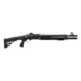 Помпова рушниця Huglu ATROX Tactic Plus Telescopic Stock 12/47 см Чорна Huglu-2007995 фото Orkov.net