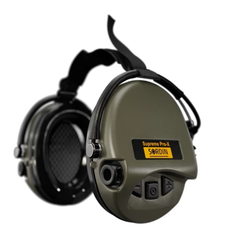Активні навушники для стрільби Supreme Pro-X Neckband Multicam із заднім тримачем під шолом., Sordin-76302-X-06-S-Green фото