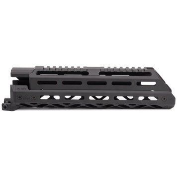 Цевьё алюминиевое M-LOK КРУК CRC 1U012-MIL длинное для АК-12. Черное CRC1U012-MIL-BLK фото Orkov.net