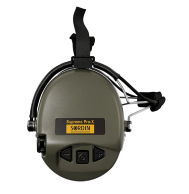 Активные наушники для стрельбы Supreme Pro-X Neckband Multicam с задним держателем под шлем., Sordin-76302-X-06-S-Green фото