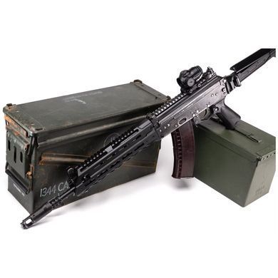 Цевьё алюминиевое M-LOK КРУК CRC 1U012-MIL длинное для АК-12. Черное CRC1U012-MIL-BLK фото Orkov.net