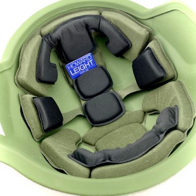 Противоударные подушки для шлема каски FAST Mich Olive helmet-pad-olive фото Orkov.net