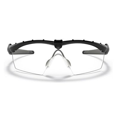 Балістичні тактичні окуляри Oakley SI Ballistic M Frame 2.0 Strike Array зі змінними лінзами: Прозора/Smoke Gray/VR28. Колір оправи: Чорний., OKY-11-186 фото