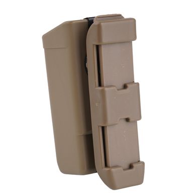 Пластиковий подсумок ESP для одного двойного пистолетного магазина калибра 9 мм. Крепление UBC-04-1., ESP-UBC-04-1-MH-44-KH фото