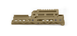 Длинное цевье КРУК M-LOK на АКСУ с коротким верхним мостиком. CRC-1U044А-Coyote фото 2
