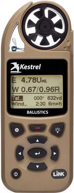 Метеостанция Kestrel 5700 Ballistics Weather Meter with LiNK (TAN) 0857BLTAN фото Orkov.net