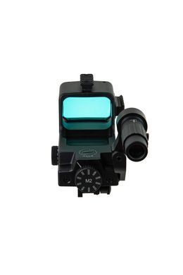 Приціл коліматорний TRIJICON MGRS Red Segmented Circle 3 MOA зі збільшувачем 3х Матовий Чорний TRIJICON-5003468 фото Orkov.net