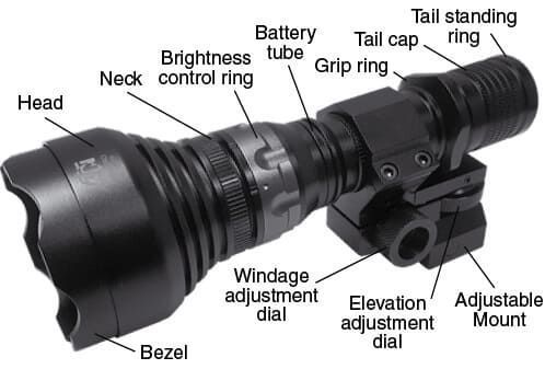 Инфракрасный подсветчик ATN IR850 Pro чёрный ATN-IR850-Pro фото Orkov.net