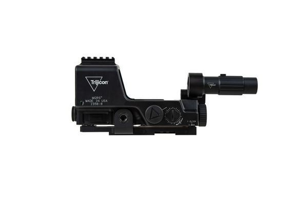 Приціл коліматорний TRIJICON MGRS Red Segmented Circle 3 MOA зі збільшувачем 3х Матовий Чорний TRIJICON-5003468 фото Orkov.net