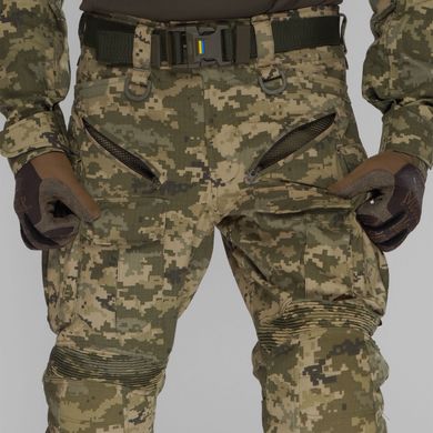 Штурмовые штаны UATAC Gen 5.5 Пиксель mm14 с наколенниками , 1705212557 фото