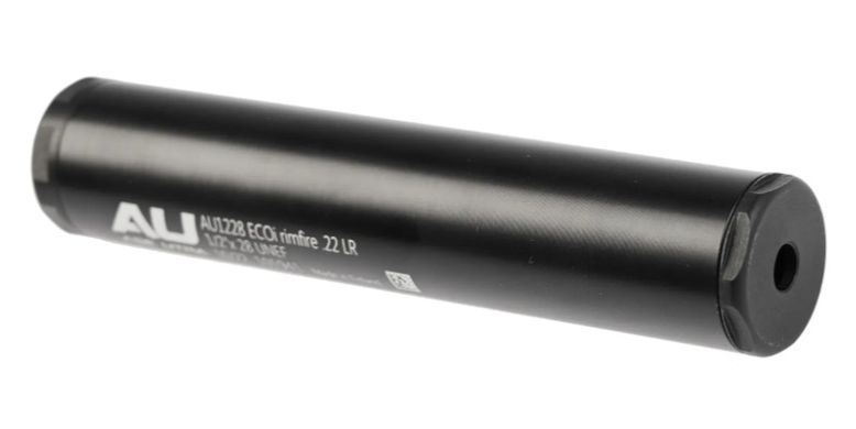 Саундмодератор Ase Utra ECO для калібру 22 LR різблення 1/2"-28. Чорний Ase-Utra-ECO-36740339 фото Orkov.net