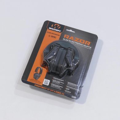 Активні захисні навушники Walker's Razor Slim Black (blk) GWP-RSEM фото Orkov.net