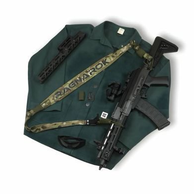 Ремінь збройний з широким наплічником RAGNAROK одно/двоточковий RAGNARR Gen.2. RAGNARR-G2-CARBINE-M фото Orkov.net