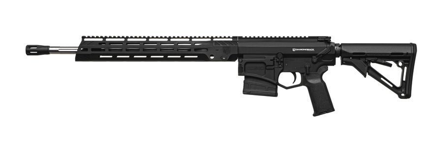Карабин нарезной Diamondback DB10 калибр 308, SS 18", M-Lok чёрный DB1032C002 фото Orkov.net