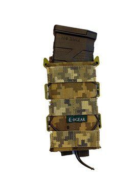 Магазин FIRE ON на 30 патронов для платформы AR калибра 5.56x45, FIRE ON-AR 223REM + Одинарный подсумок под магазин для АК и AR с пластиковой вставкой EastGear Multicam 4300041 Black/Multicam FIRE ON-AR 223REM+UA-AK plastic-Pixel фото Orkov.net