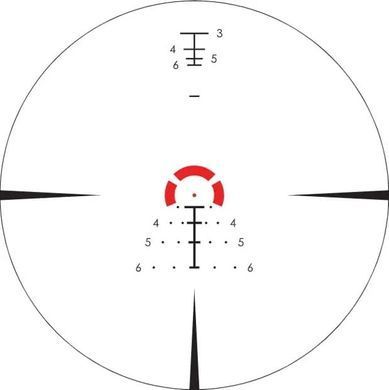 Приціл оптичний Vortex Strike Eagle 1-8x24 FFP з сіткою EBR-8 з підсвічуванням Чорний Vortex-23710276 фото Orkov.net