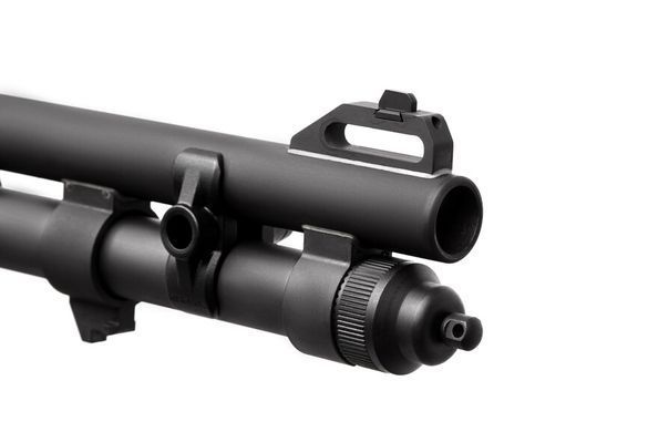 Рушниця гладкоствольна Mossberg M590A1 калібр 12 20" Tri-Rail Parkerized Synthetic Mossberg-51773 фото Orkov.net